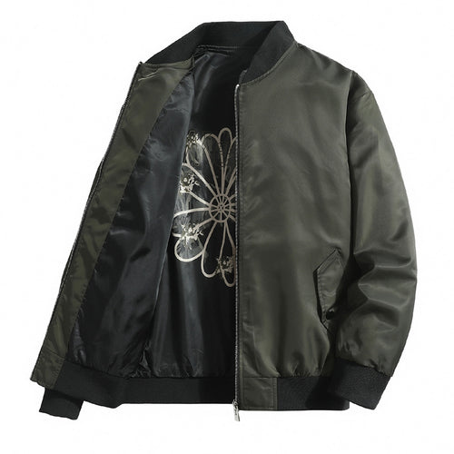 Herren Sportliche Bomberjacke Echo Archiv