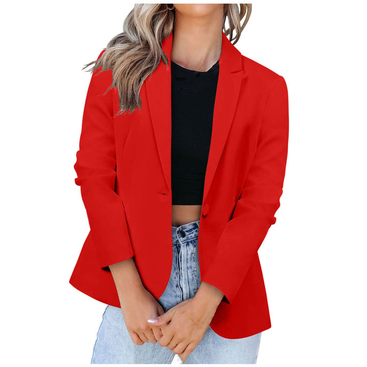 Damen Eleganter Blazer mit Echoarchivrnem Schnitt und praktischen Taschen Echoarchiv