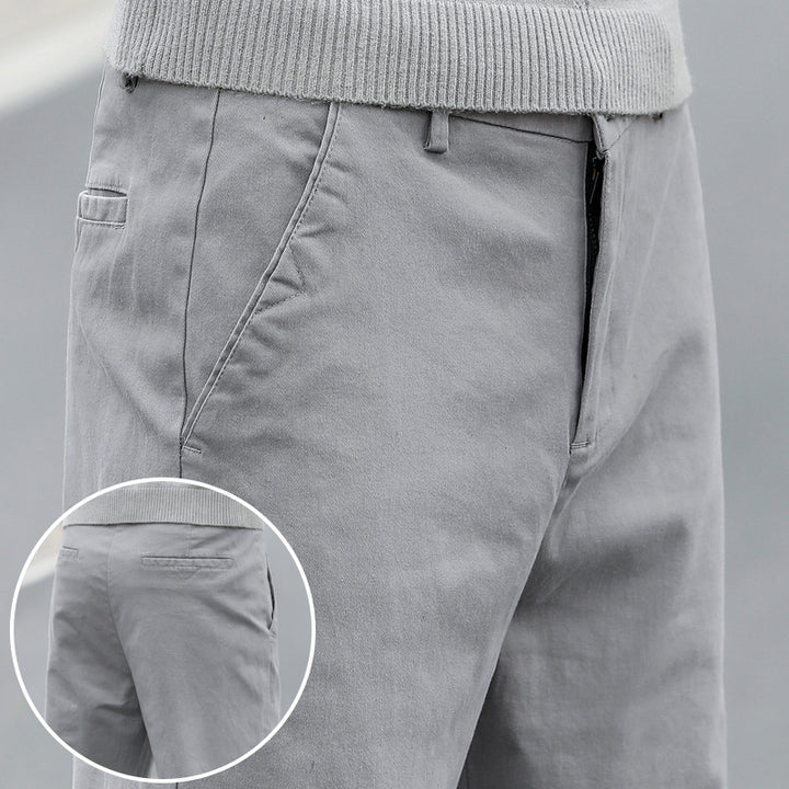 Herren legere Freizeithose mit elastischem Bund und praktischen Taschen Echoarchiv