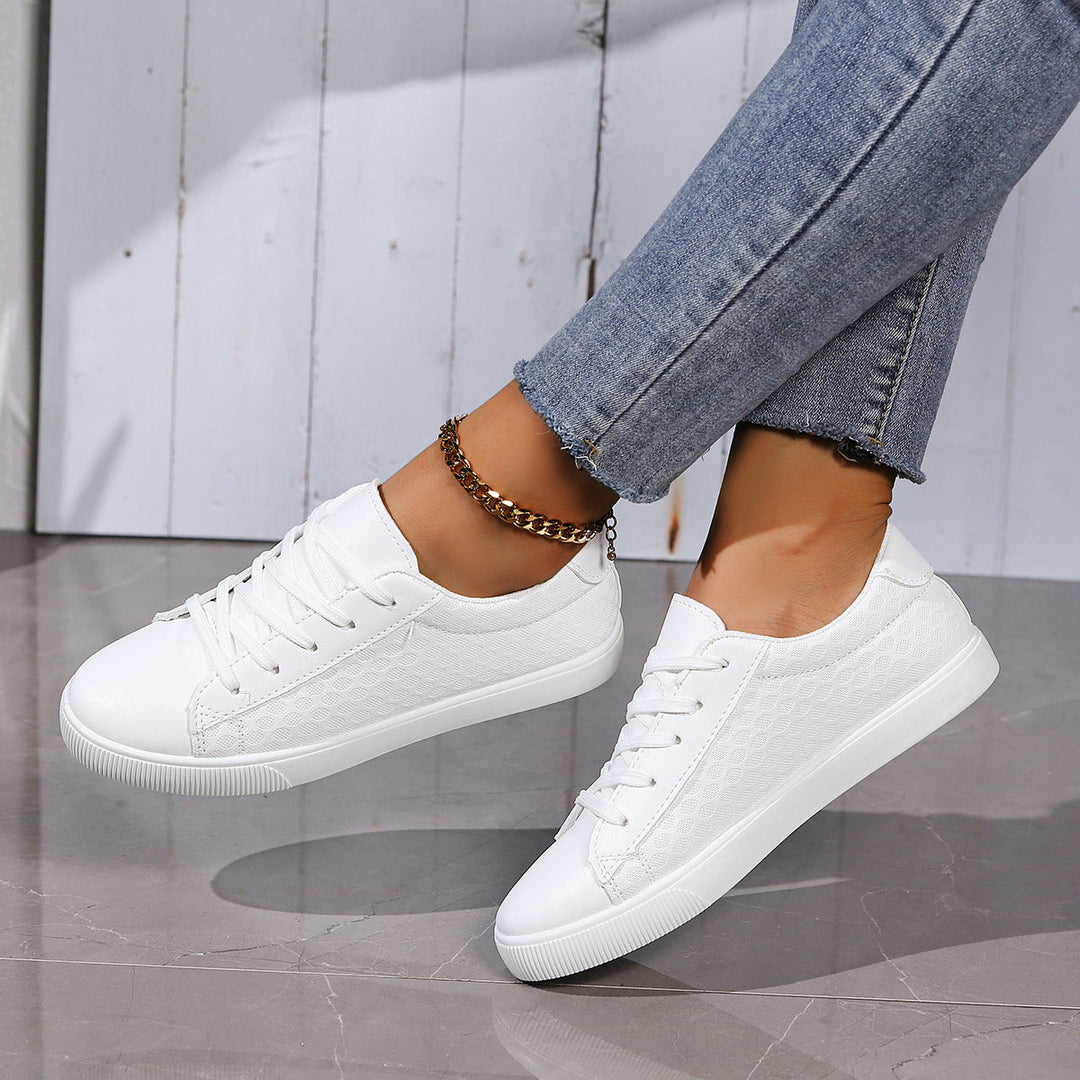 Damen atmungsaktive Sneaker mit strukturierter Oberflächenverarbeitung Echo Archiv