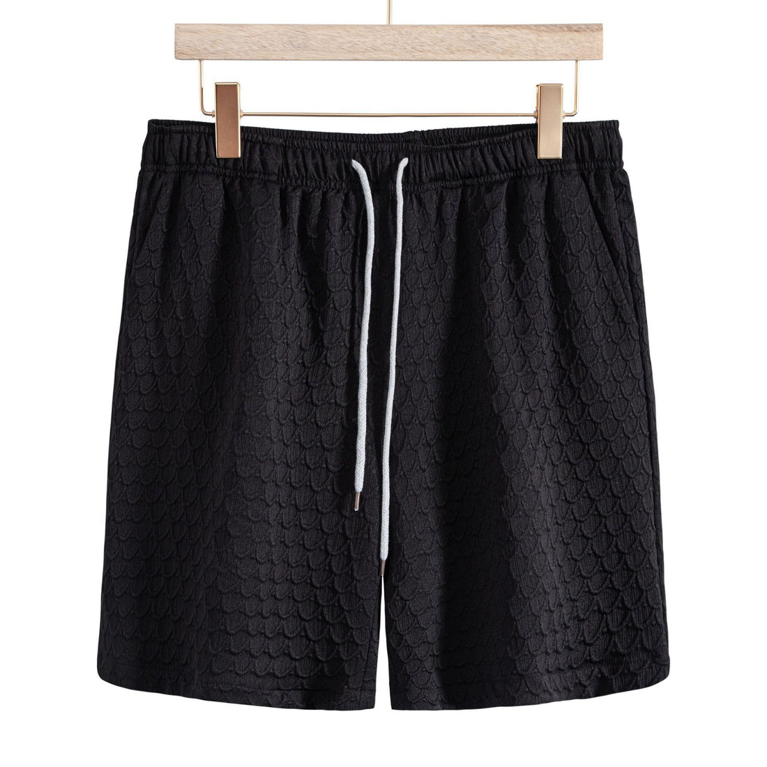 Herren Badeshorts mit innovativem Strukturdesign und elastischem Bund – Marzano