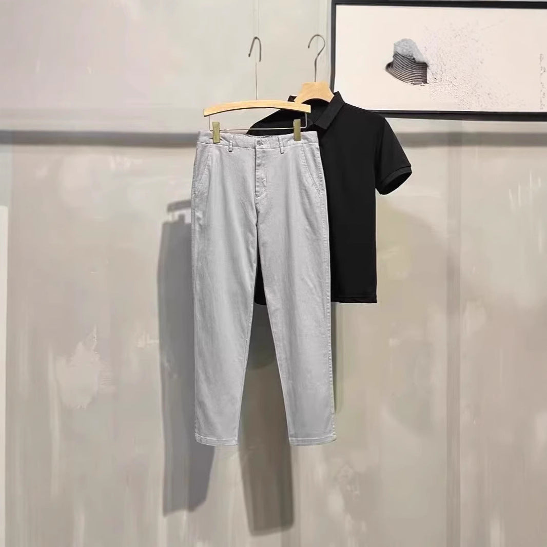 Herren Elegante und bequeme Chino-Hose Echoarchiv