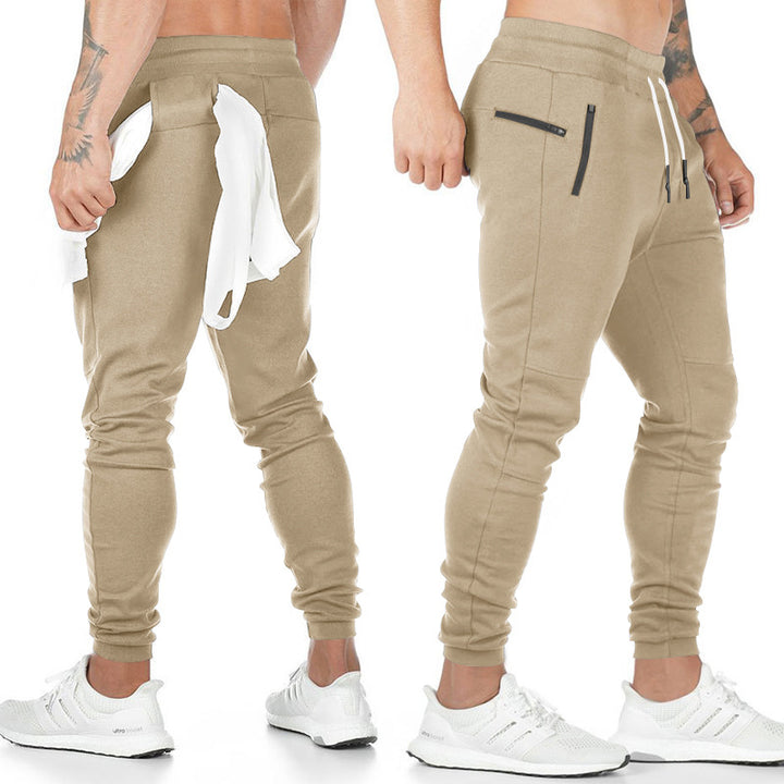 Herren sportliche Jogginghose mit elastischem Bund und funktionalen Taschen Echoarchiv