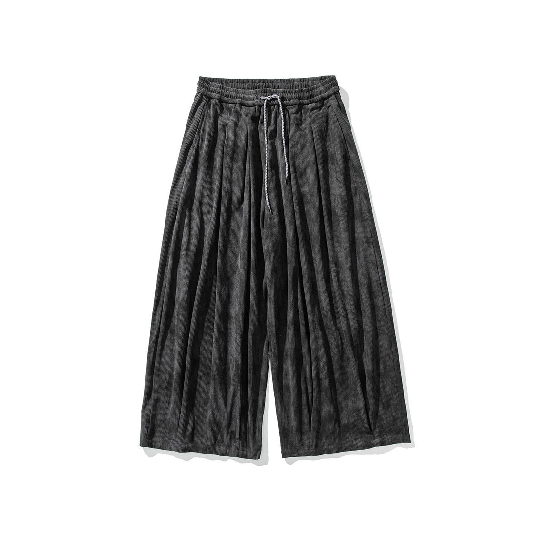 Herren Weite Cord-Loungehose mit Kellerfalten, elastischem Bund und Ballonbeinschnitt Echo Archiv
