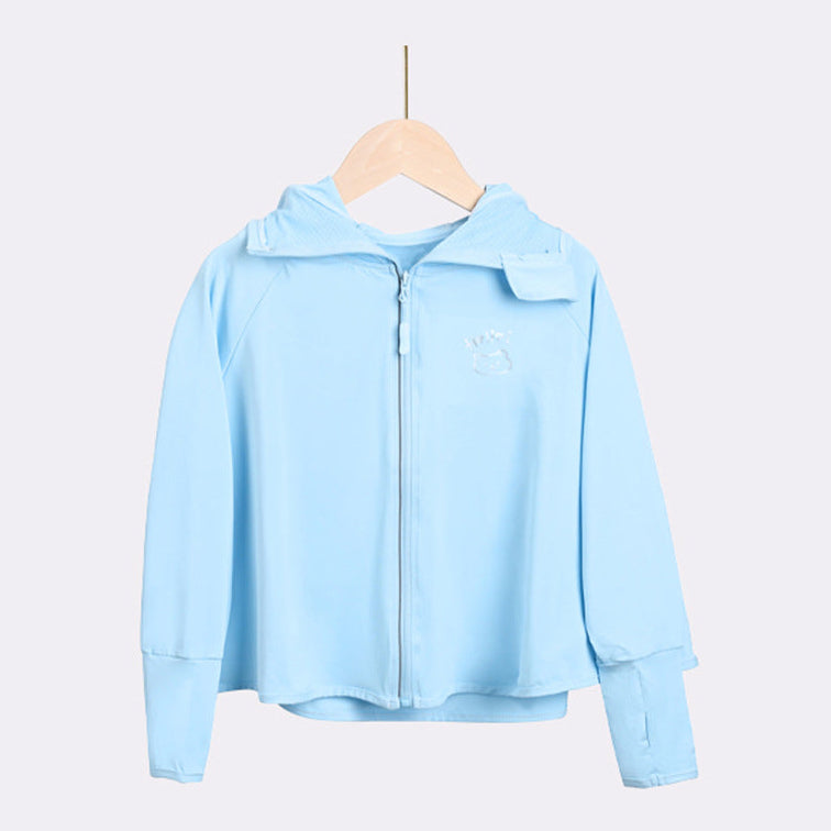 Mädchen leichte Sonnenjacke mit Kapuze Echo Archiv