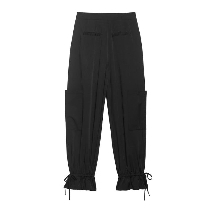 Damen Cargo-Jogginghose mit aufgesetzten Taschen, Bundfalten und Kordel-Säumen Echo Archiv