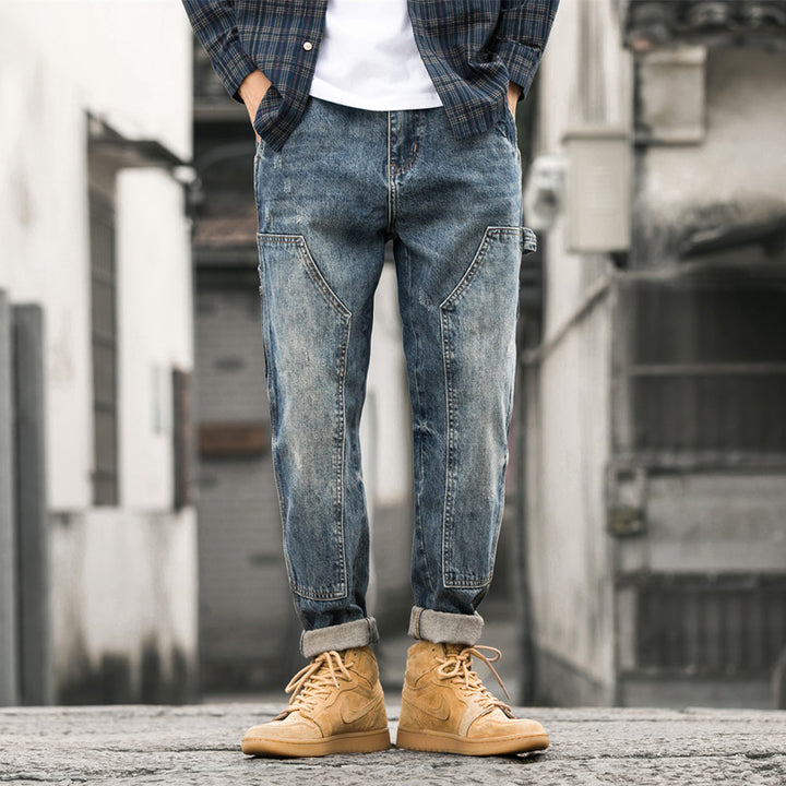 Herren Lässige Baggy Jeans Echoarchiv