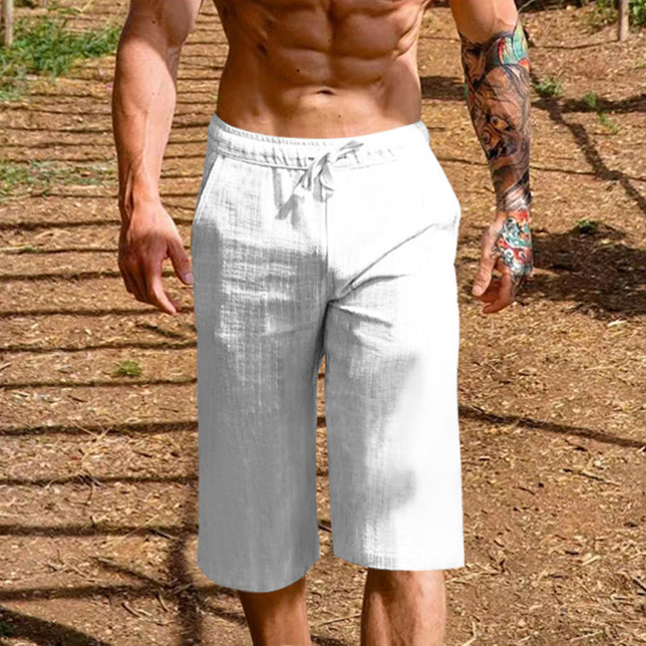 Herren lässige Sport-Shorts mit elastischem Bund und seitlichen Eingrifftaschen Echoarchiv