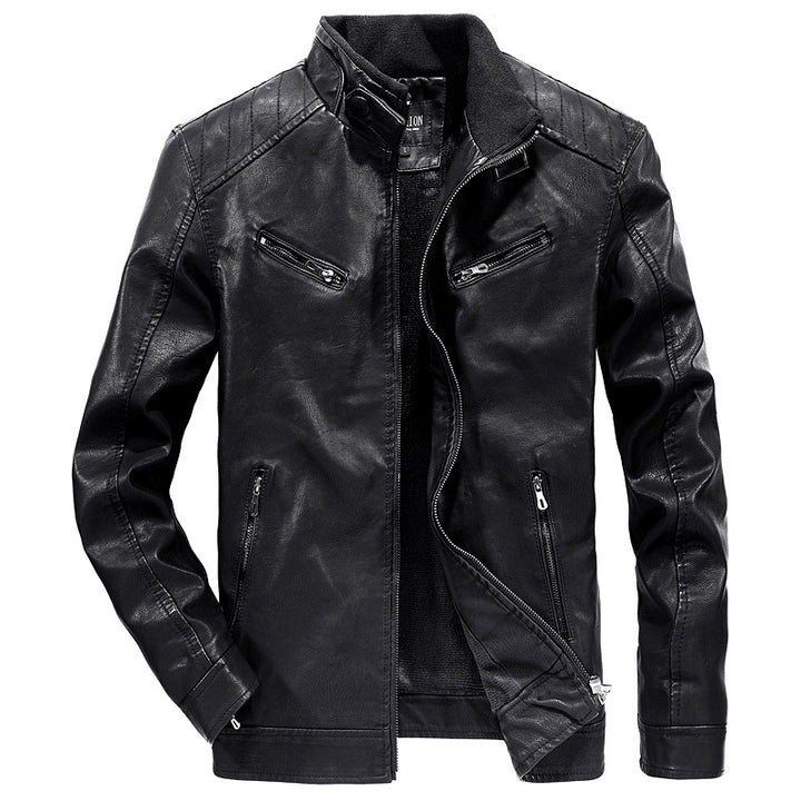 Herren Sportliche Bikerjacke Echo Archiv 1788417867