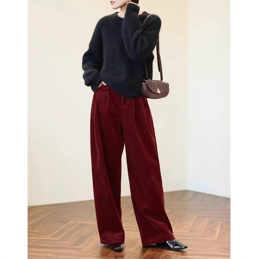 Damen Weit geschnittene Cordhose Echoarchiv
