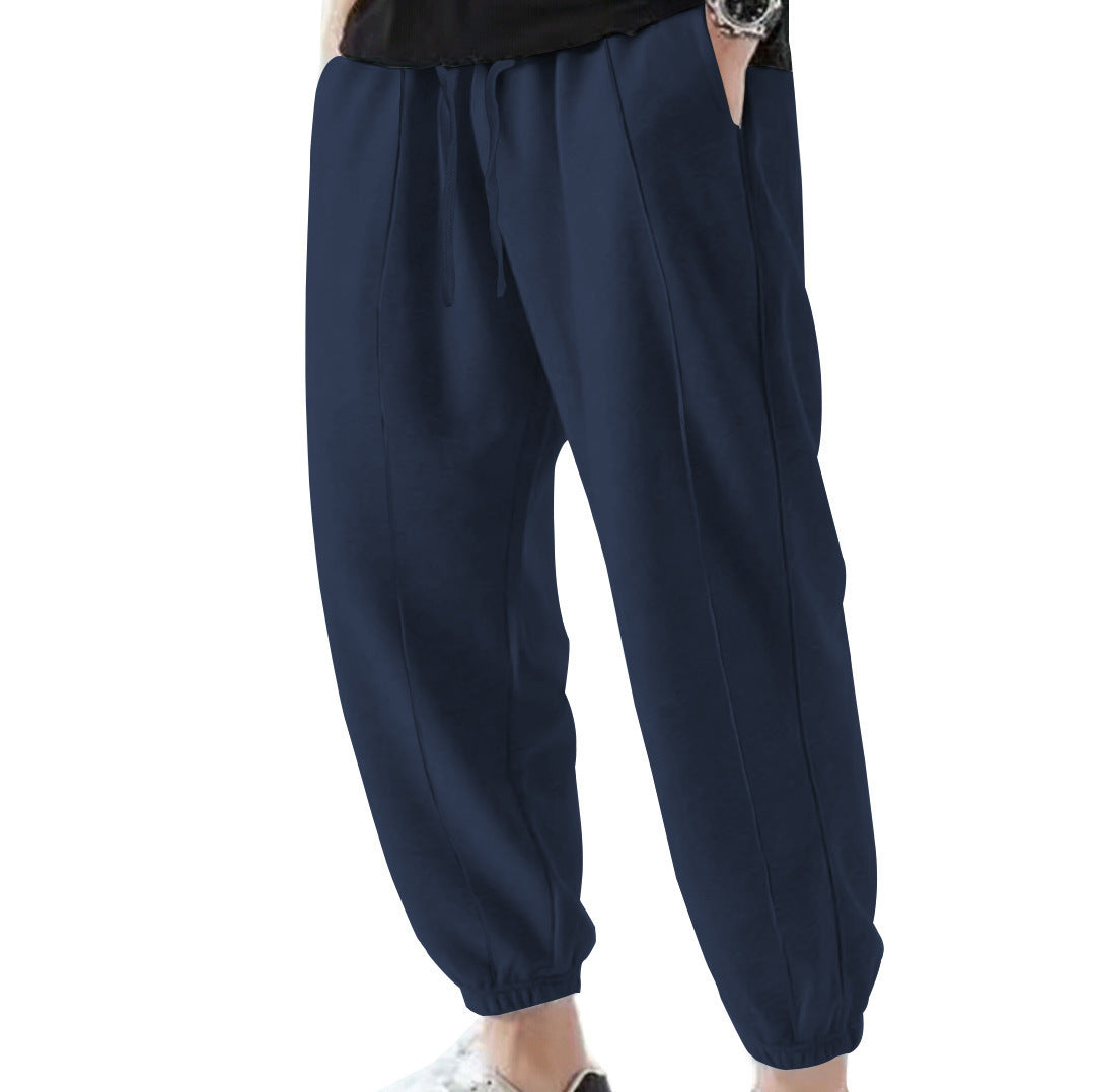 Herren Jogginghose mit seitlichen Taschen und elastischem Bund Echoarchiv