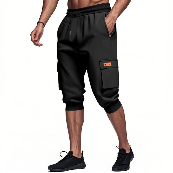 Herren Cargo-Sweatpants mit praktischen Taschen und elastischem Bund Echoarchiv