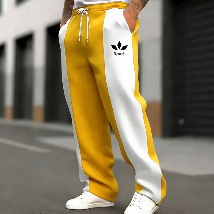 Herren Sportliche Jogginghose mit seitlichen Streifen Echoarchiv