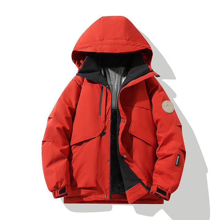 Herren Technischer Kapuzen‑Fieldparka mit Thermoisolierung, winddichter Membran und Multifachtaschen Echo Archiv