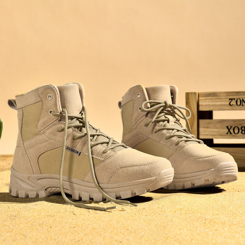Damen Modische knöchelhohe Einsatz‑Stiefelette im Tactical‑Look mit griffiger Leichtprofilsohle Echo Archiv