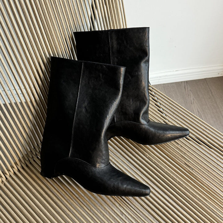 Damen Stilvolle Stiefeletten mit spitzem Fuß Echo Archiv