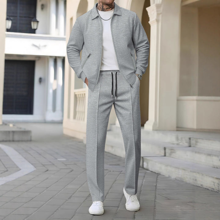 Herren elegante Sportjacke mit passender Hose Echoarchiv