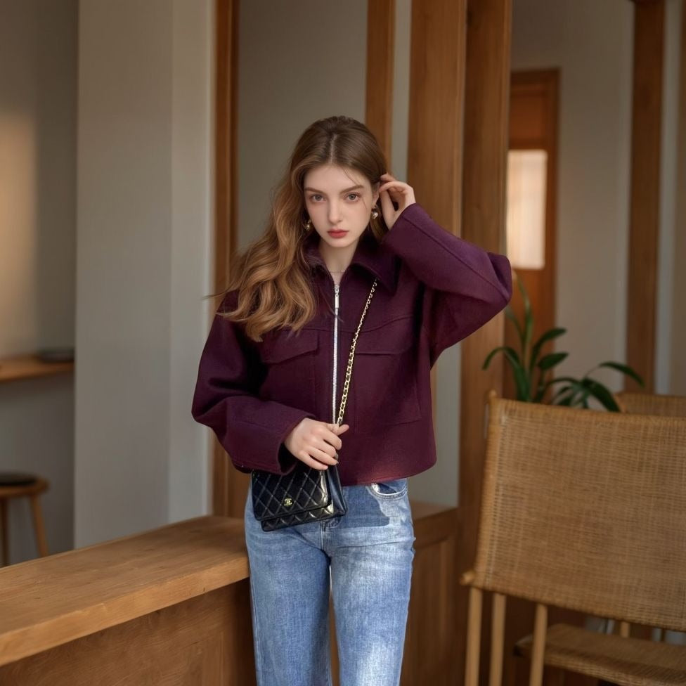 Damen Wärmeisolierte Overshirtjacke Echoarchiv