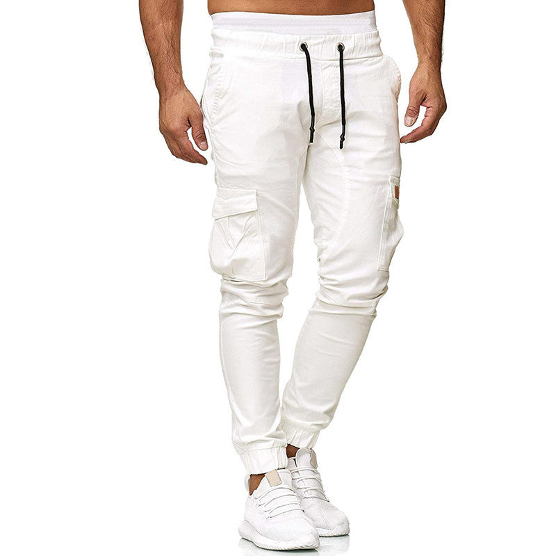 Herren Cargo-Joggerhose mit elastischem Bund, Kordelzug und tapered Bein Echo Archiv