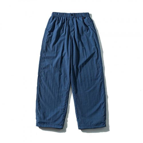 Unisex Weite Crinkle-Hose mit elastischem Tunnelzugbund, tiefem Schritt und Seitentaschen Echo Archiv