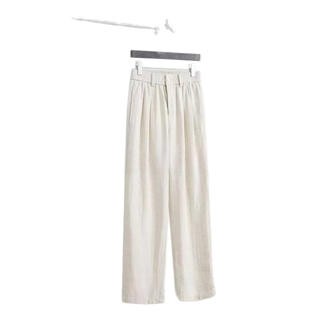 Damen Weitgeschnittene Leinenhose Echo Archiv