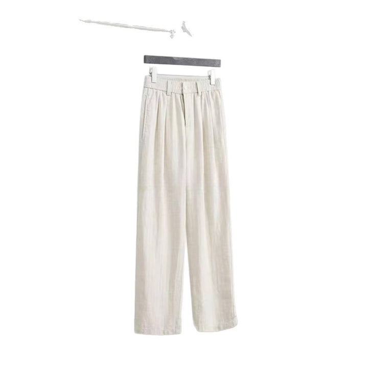 Damen Weitgeschnittene Leinenhose Echo Archiv