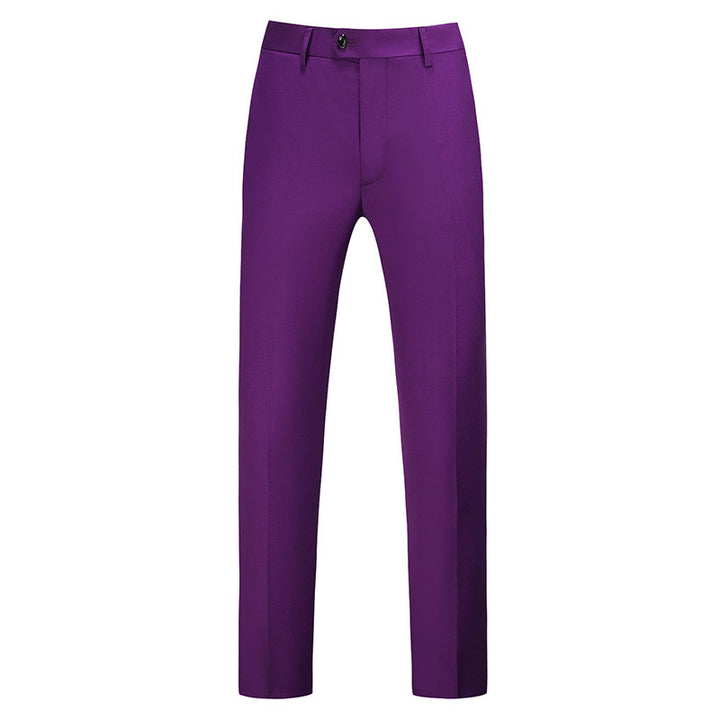Herren nan schlanke Premium-Bügelfaltenhose mit Stretchbund und knitterarmem Gewebe Echo Archiv