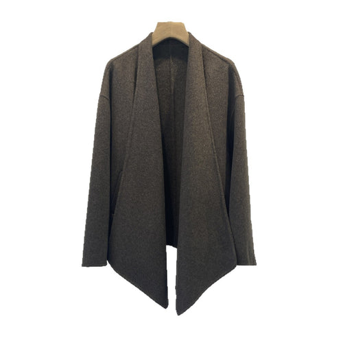 Damen Gemütlicher Offener Strickcardigan Echoarchiv