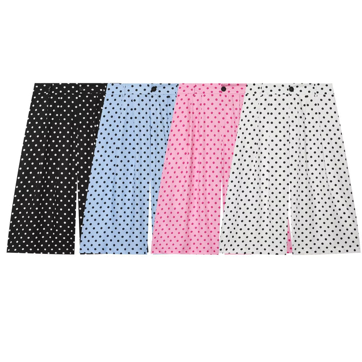 Damen Weite Culotte-Hose mit hohem Bund und soften Kellerfalten Echo Archiv