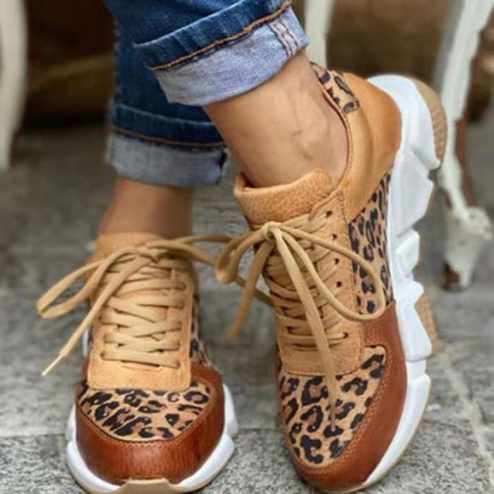 Damen modische Sneakers mit Tiermuster und bequemer Sohle Echo Archiv