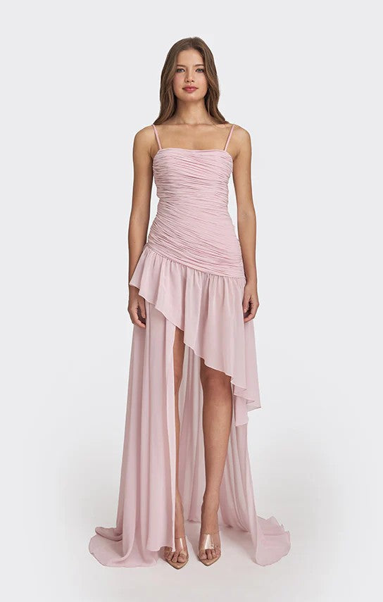 Damen Elegantes Kleid mit raffiniertem Rüschendesign Echo Archiv