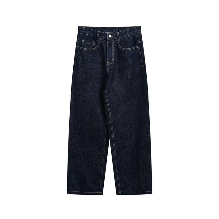 Damen High‑Waist Straight‑Leg Raw‑Denimjeans mit Relaxed‑Fit und Five‑Pocket‑Design Echo Archiv