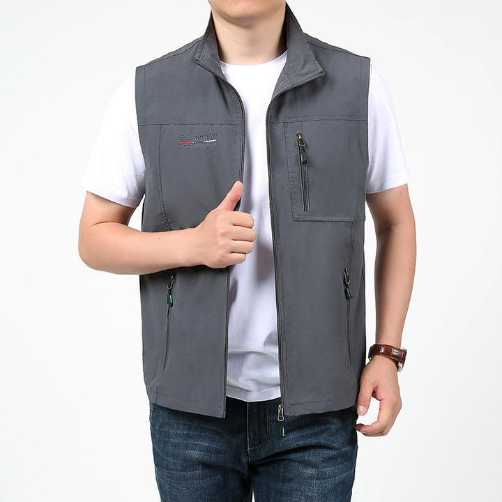 Herren Vielseitige Outdoor-Weste Echo Archiv