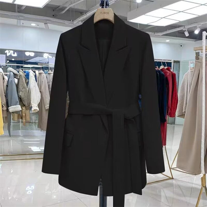 Damen Elegante Wickelblazer mit Gürtel Echo Archiv