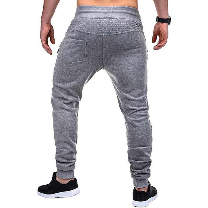 Herren Sportliche Jogginghose mit stylischen Reißverschlüssen Echoarchiv