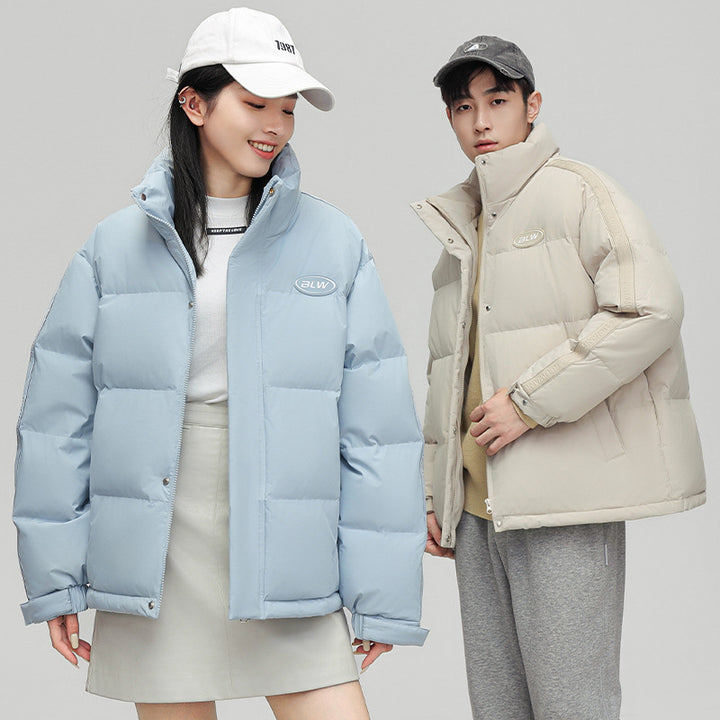 Herren Winterpufferjacke mit hohem Kragen Echoarchiv