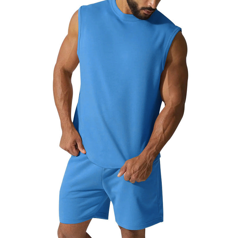 Herren sportliches Kurzarm-Set aus atmungsaktivem Material Echoarchiv