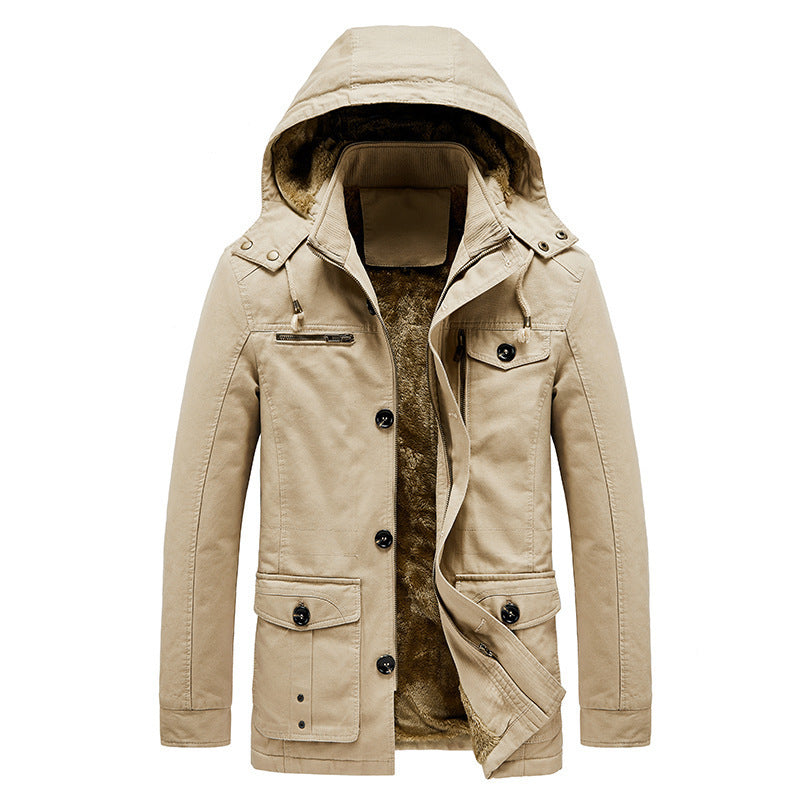Herren Robuste und Warmgefütterte Outdoor-Jacke Echo Archiv