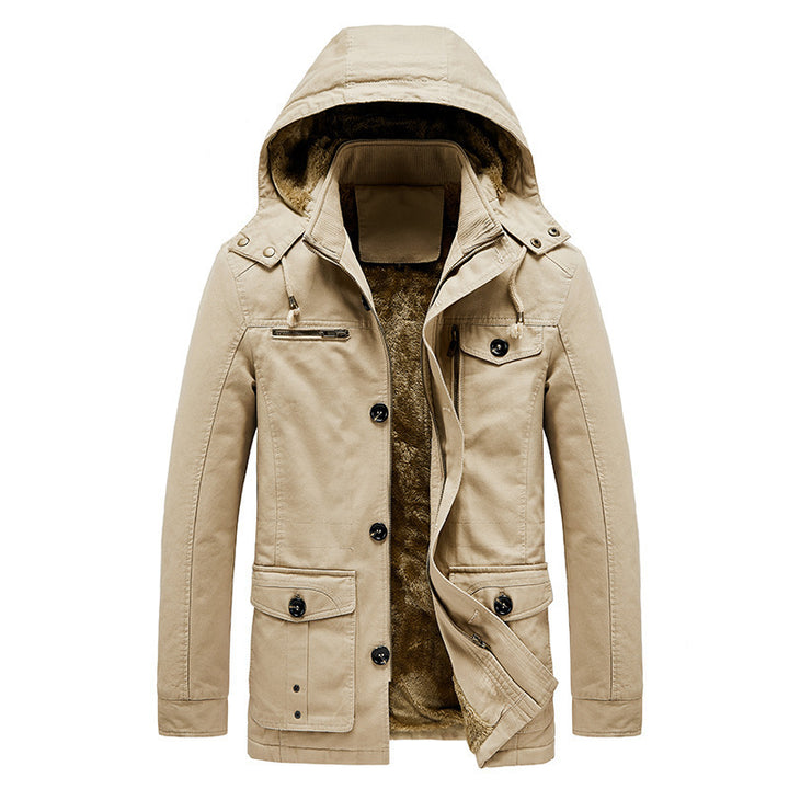 Herren Robuste und Warmgefütterte Outdoor-Jacke Echo Archiv