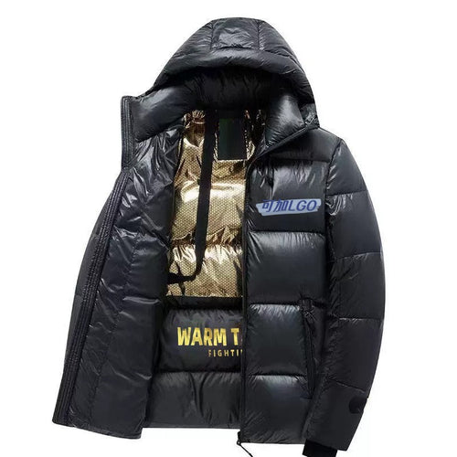 Damen Thermo Pufferjacke mit Kapuze – Célinea