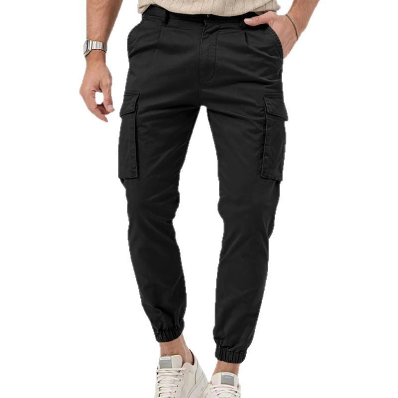 Herren Cargo-Jogginghose mit praktischen Seitentaschen und elastischem Saum Echoarchiv