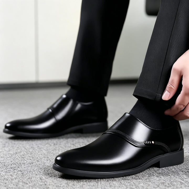 Herren Elegante und Bequeme Lederslipper Echoarchiv