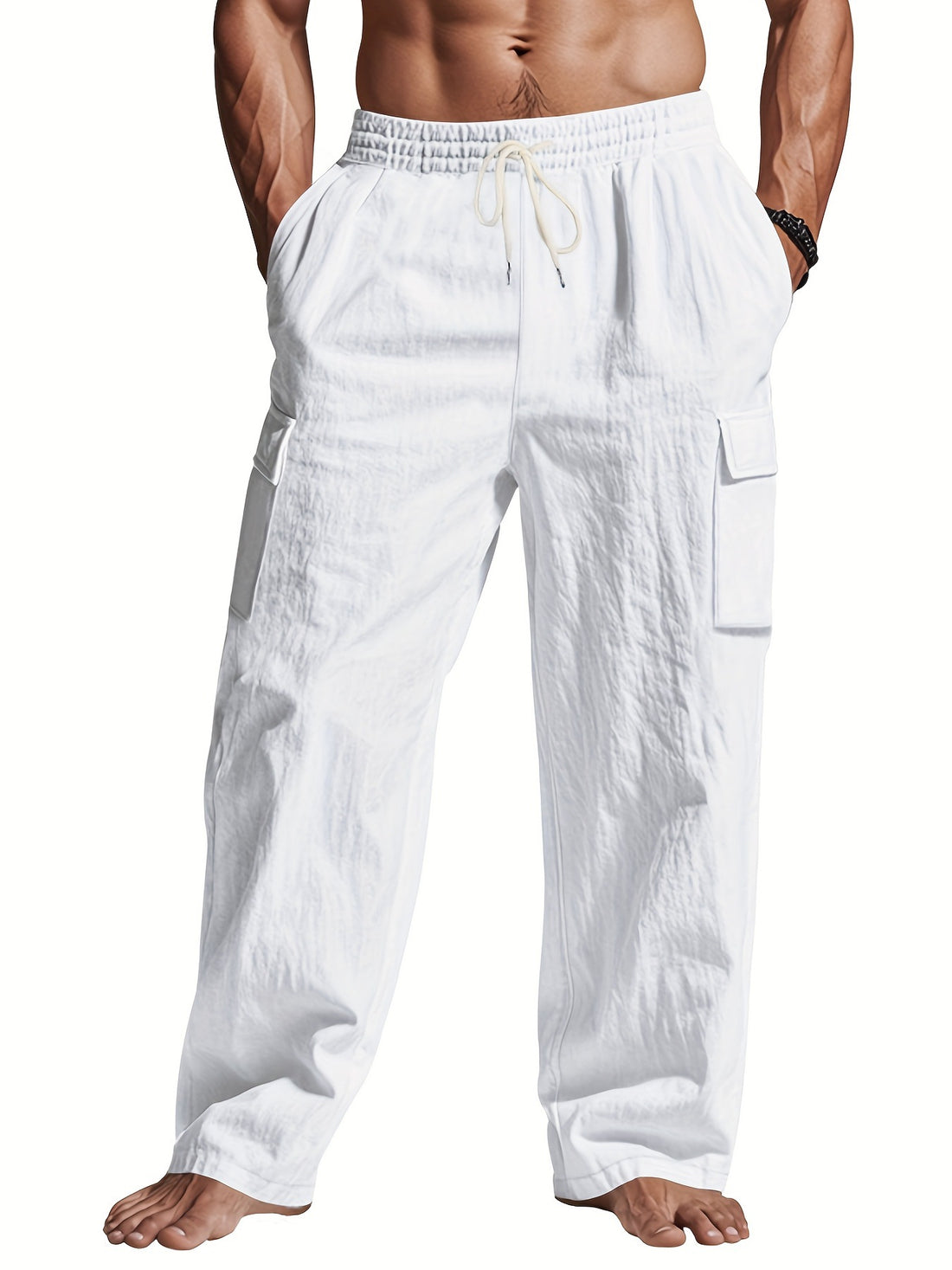 Herren Bequeme Cargo-Hosen – Bravaro