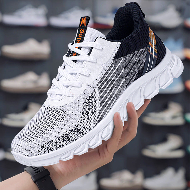 Herren nan atmungsaktive leichte Laufsneaker mit gestricktem Obermaterial und dämpfender EVA-Sohle Echo Archiv