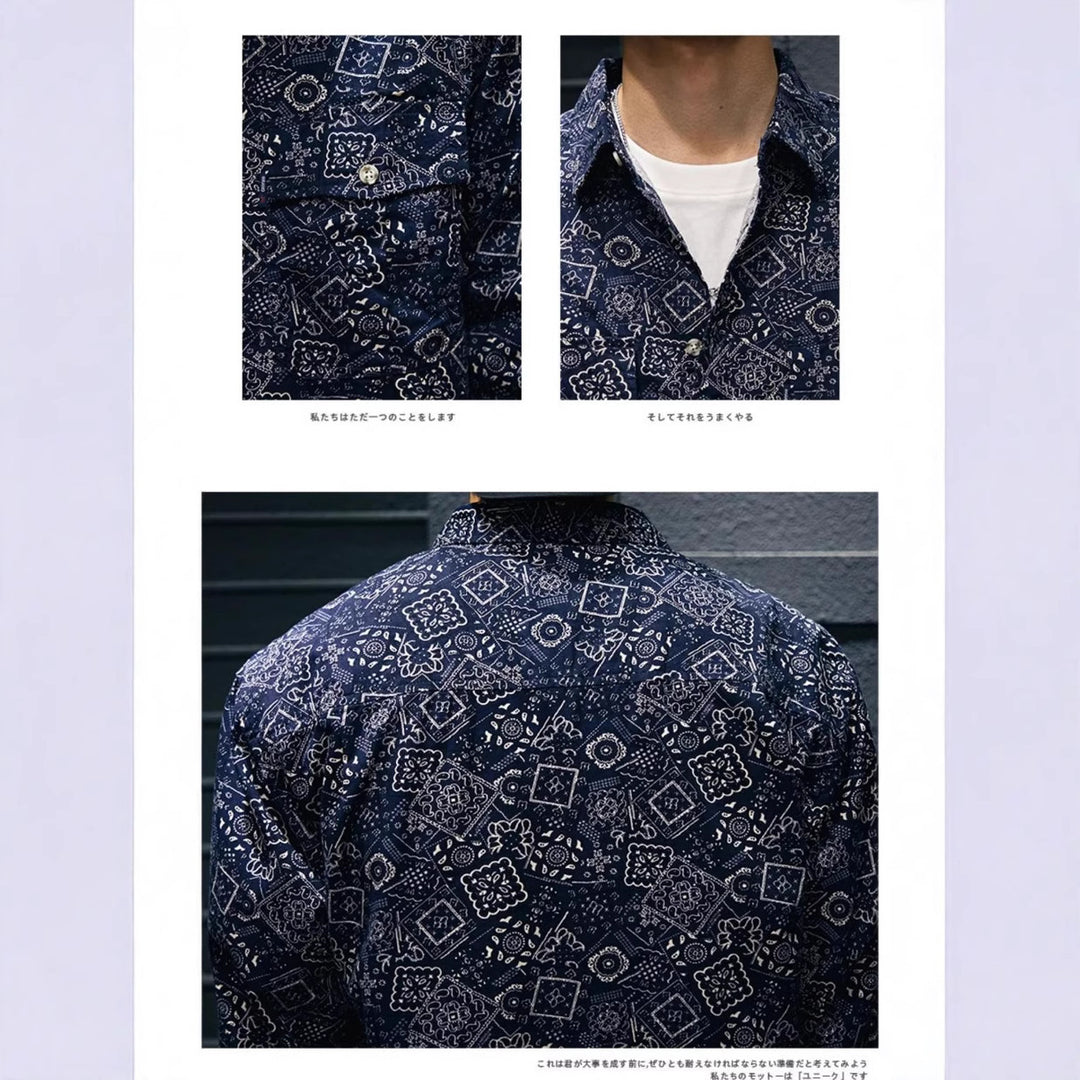 Herren Fashion Hemd Echo Archiv