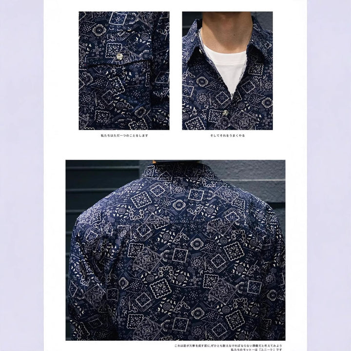 Herren Fashion Hemd Echo Archiv