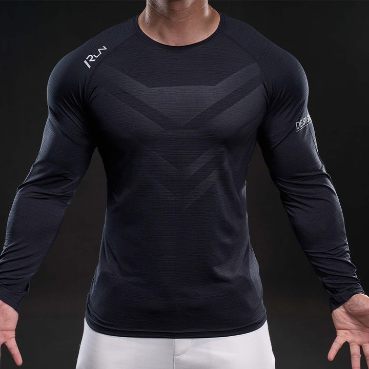 Herren Funktionslangarmshirt Echoarchiv