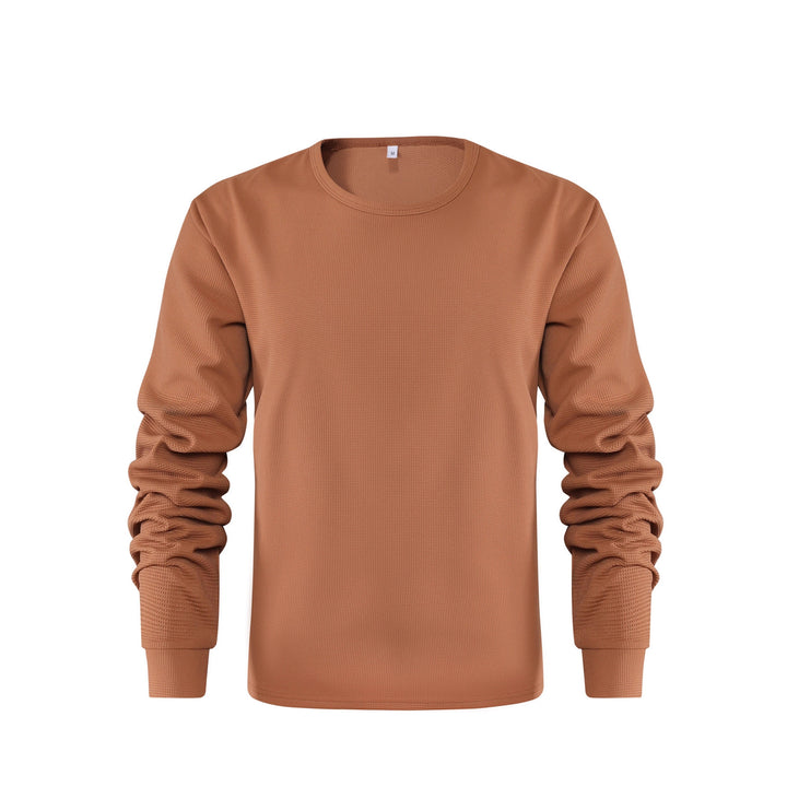 Herren Langarmshirt aus strukturiertem Material Echoarchiv