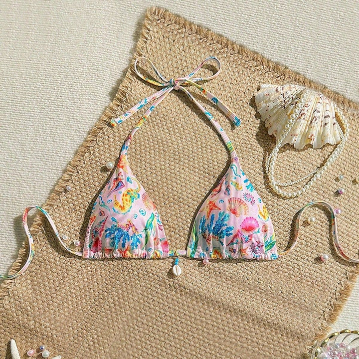 Damen Triangel-Bikini mit Muschel-Details Echo Archiv