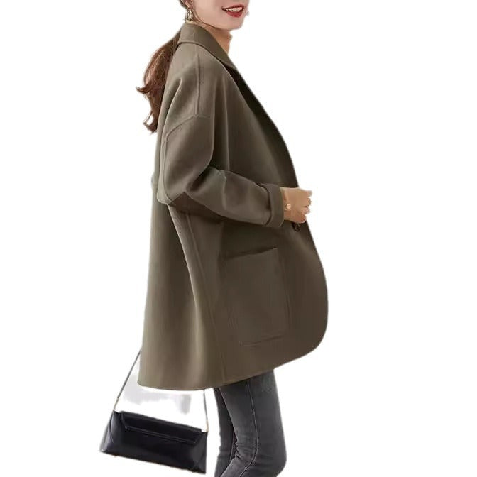 Damen stylischer und bequemer Oversized-Blazer Echoarchiv